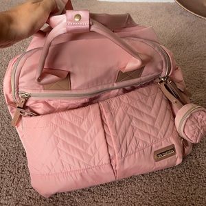 Pink Skip Hop Suite Diaper/Baby bag